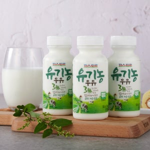 파스퇴르 유기농우유 180ml, 24개