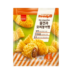 삼립 레디비 모찌 꿀견과 붕어빵 560g (8개입) 외 6종 / 냉동 미니 붕어빵