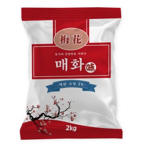 온연푸드 매화미 2.0 업소용 조미료 1BOX(2kg x 6) 핵산 2%