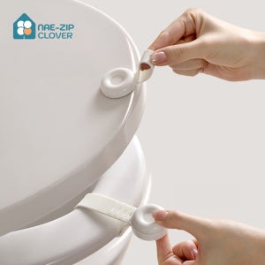 변기손잡이 세트 위생고리 무타공 변기 뚜껑 커버