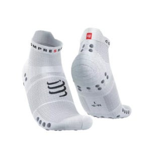 컴프레스포트 프로 레이싱 삭스 V4.0 로우 러닝 양말 남여공용 WHITE/BLACK