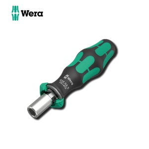 베라 838 RA S 비트 홀딩 라쳇 스크류 드라이버 핸들 6.35mm 051492 WERA