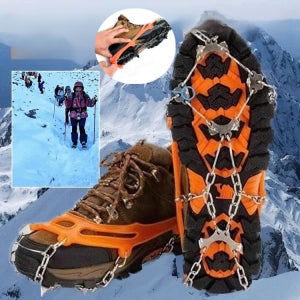 남녀공용 미끄럼방지아이젠 미끄럼방지논슬림등산아이젠