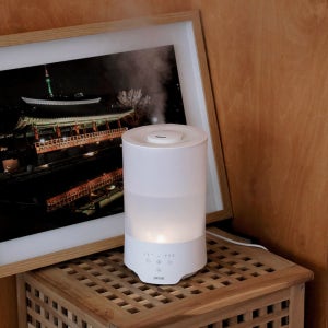 크레모아 하이브리드 가습기 캠핑 탁상용 무드등 복합식 간편세척