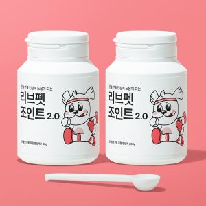 리브펫 조인트 고양이 강아지 관절 영양제 60g, 2개