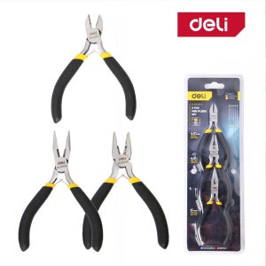 델리툴즈 미니 롱노우즈 롱노즈 니퍼 펜치 플라이어 3종 세트