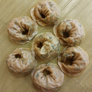 [도담만두]수제 손만두 야채 고기 안매운 냉면조합