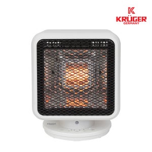 크루거 석영관 히터 KRH-1340FW 490W 화이트