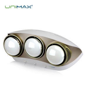 유니맥스 히터 욕실용 시력보호 A 3구 UMH-7533BS 500W