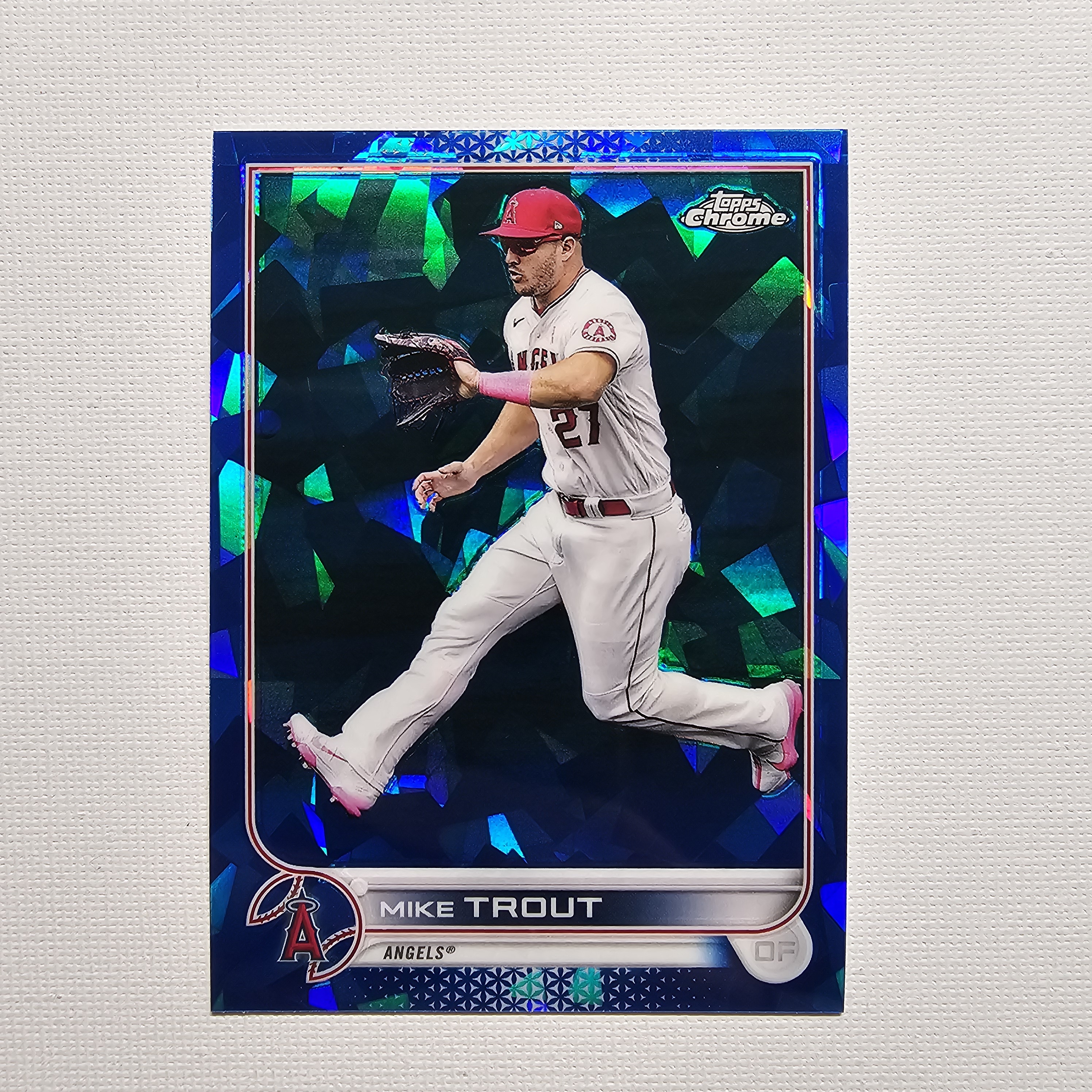 2022 Topps Chrome Sapphire Edition #27 Mike Trout 마이크 트라웃 야구카드 / MLB-2