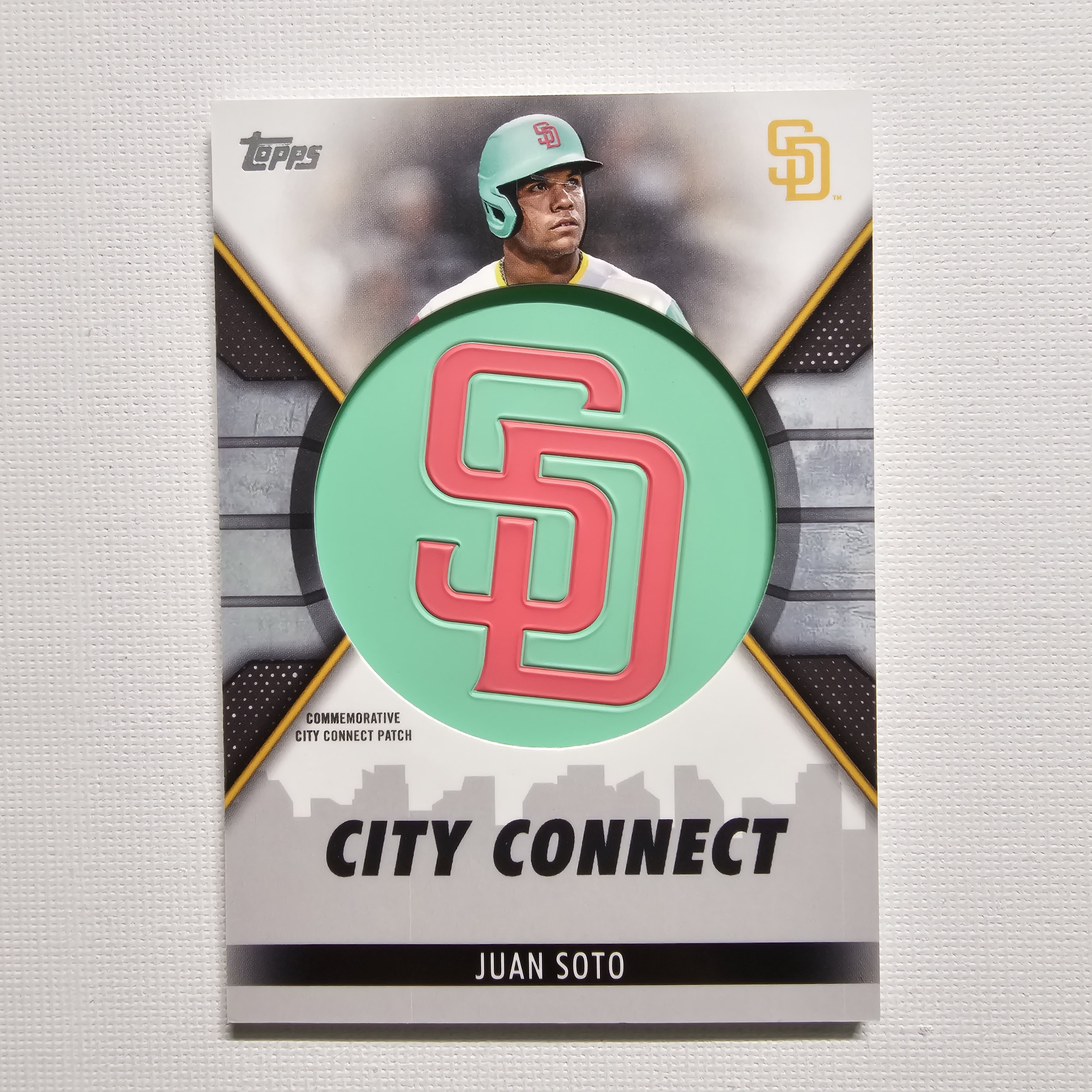 2023 Topps Series 1 City Connect Commemorative Patch Juan Soto #CC-JS Patch 후안 소토 야구카드 / MLB-6