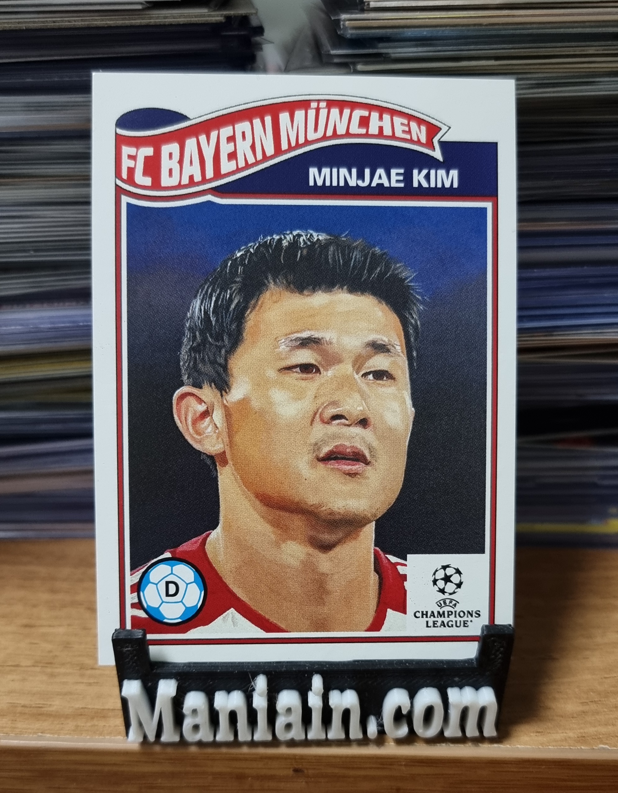 김민재 2023 Topps Living Set UEFA Champions League No-589 축구카드
