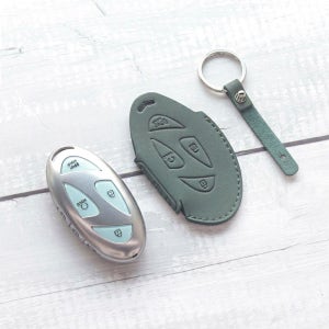 누키 더 올뉴 팰리세이드 풀체인지 키케이스 자동차 가죽 스마트 키홀더