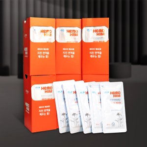 애터미 헤모힘 헤모힘 Hemohim 60포 + 6월 새로입고신상 + 우리가족이먹어요(본품만 꼼꼼포장)