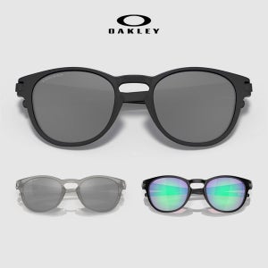 오클리 선글라스 래치 9349 라운드 뿔테 아시안핏 프리즘 렌즈