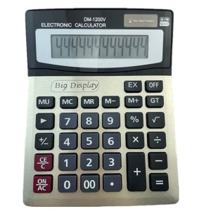 전자계산기 계산기 탁상용 사무용 DM-1200V