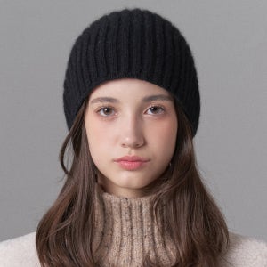 [화이트샌즈] 두건 변형 니트 이어머프 비니 알버타 (6 colors)