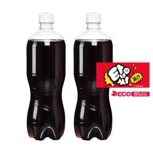 탑씨 콜라 무라벨, 1.5L, 12개