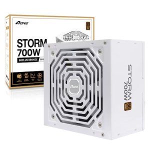 AONE STORM 700W 80PLUS BRONZE 화이트 PC 파워서플라이