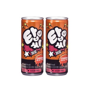 일화 탑씨 제로 오렌지, 250ml, 60개
