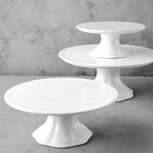 릴리 케이크 스탠드 브런치 트레이 받침대 플레이팅 디저트 접시