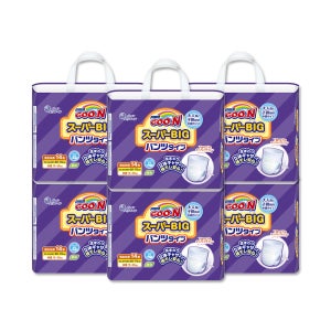 군 기저귀 슈퍼빅 팬티 14P x 6팩 밤기저귀 야뇨증기저귀 어린이기저귀+3박스 구매시 물티슈 1박스