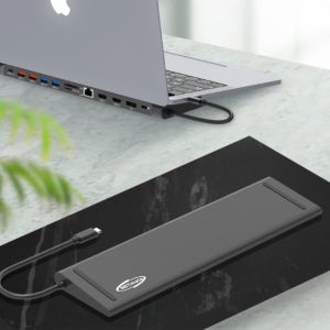 강원전자 넷메이트 USB 올인원 도킹 스테이션 멀티허브 노트북 패드 확장