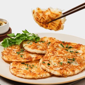 감자채전 국내산 생감자 100% 100g 5장 간편조리 캠핑 밀키트 빠삭감자전