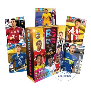 파니니축구카드 PANINI 라이징스타 1박스 EPL 프리미어리그 축구선수 홀란드 친필싸인
