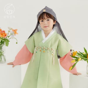 연우 남아한복 아기 유아 아동 프리미엄 고급 돌한복