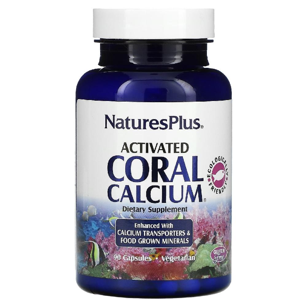 <b>네이처스플러스</b> 코랄 칼슘 90정 임산부 어린이 <b>성장기</b> 칼슘 Calcium