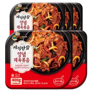 야식만참 양념제육볶음 400g, 5개