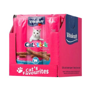 비타크래프트 비타캣스틱 고양이간식 가자미+오메가3, 6g, 60개