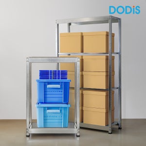 누들랙 경량랙 실버랙 캠핑용품 철제선반 메탈 스텐 아연 무볼트 창고 앵글 9004501200