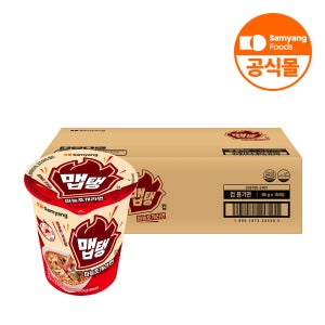 삼양식품 컵라면 맵탱 마늘조개라면 마늘조개, 65g, 15개