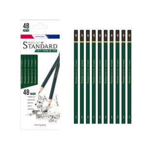 모닝글로리 3000 스텐다드 연필세트 (4B) 10자루