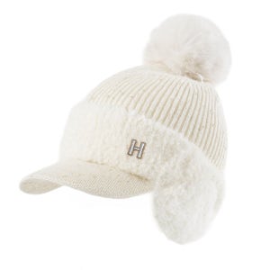 티앤드 여성 골프모자 귀마개 귀달이 니트 방한 모자 겨울