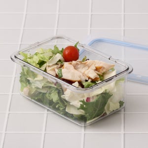 림팩 비스프리 에코젠 투명 밀폐용기 반찬통 반찬 소분통 미니 샐러드 원터치 반찬용기