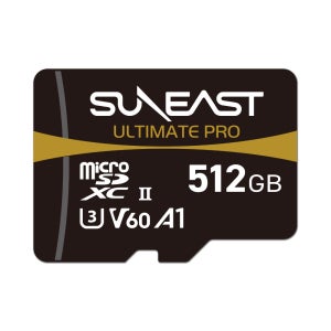 선이스트 얼티메이트 프로 마이크로SD V60 512 GB 280MB/s 1867 배속 드론