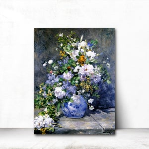 마지아갤러리 르누아르 봄의꽃 명화그림 인테리어액자 캔버스 S(31x41cm)