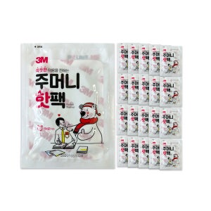 3M핫팩 3M주머니 핫팩 손난로(80g) 100매
