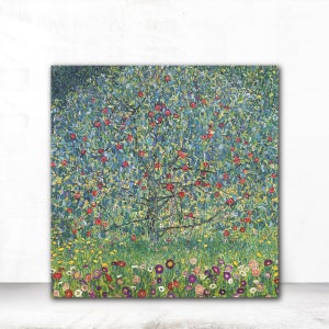 마지아갤러리 구스타프클림트 사과나무 거실그림 명화 인테리어액자 캔버스 S(36x36cm)
