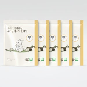 [앨리스] 토끼가 좋아하는 유기농 쌀스틱 아이 간식 떡벙 쌀과자 백미, 25g, 5개