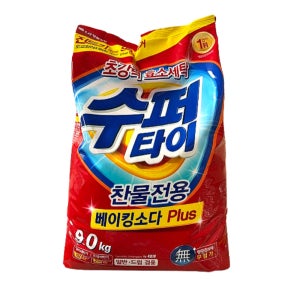 LG생활건강 수퍼타이 찬물전용 세탁세제 9KG