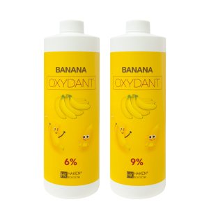 가인 하켄 바나나 옥시던트 프리온 염색 산화제 6% , 9% 1000ml 탈색약 산화제 신제품