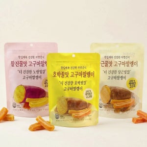 [N배송]해뜨온 수제 꿀맛 고구마 말랭이 60g 3종