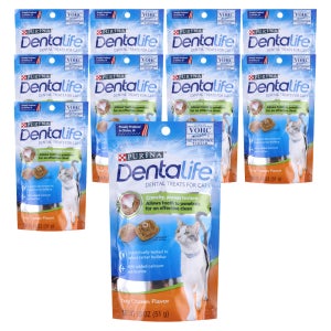 퓨리나 덴탈라이프 캣 치석제거 이빨과자 치킨, 51g, 10개