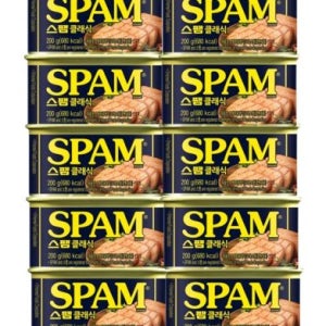 스팸 참치 선물세트 복주머니 선물세트 보온보냉백 선물세트 스팸200g 10개 참치135g 10개 세트