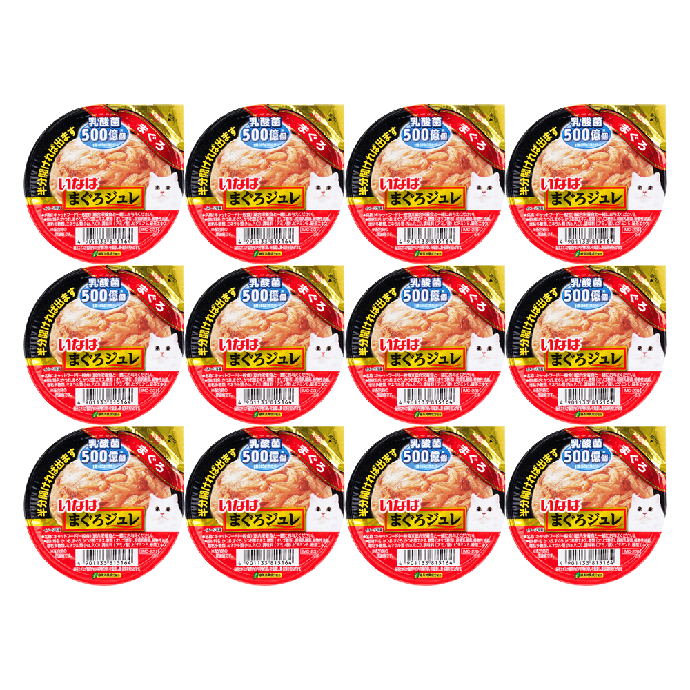 이나바 마구로쥬레 푸딩컵캔 고양이 간식캔 참치, 65g, 12개