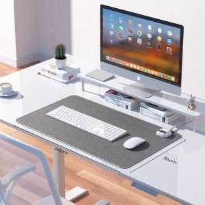 TOB-300 온열마우스패드 온열데스크매트 장패드 수족냉증 히터존 60X36 cm